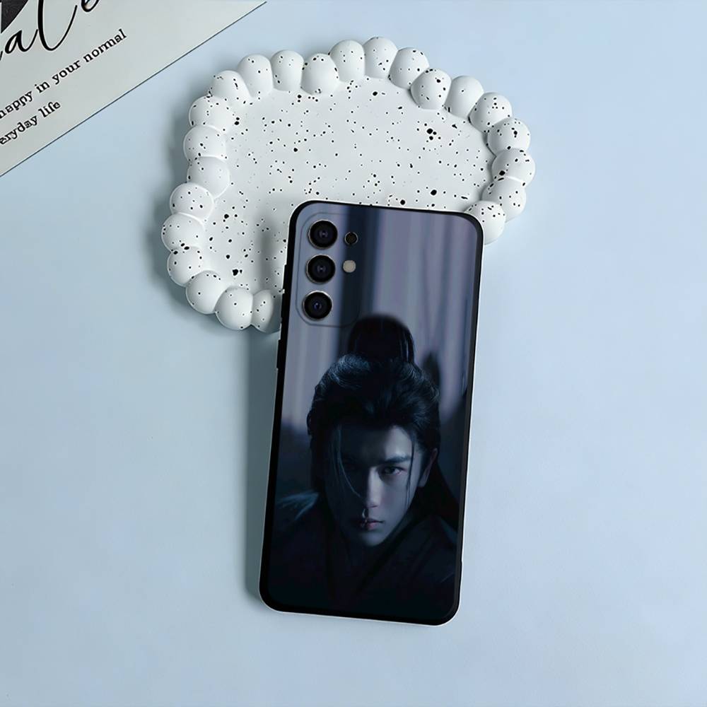 Чехол для телефона Zhang Linghe & Tian Xiwei для Samsung S25,S24,S21,S22,S23,S30,Ultra,S20,Plus,Fe,Lite, Черный Мягкий Силикон