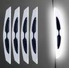 Car door anti-collision strip, carbon fiber reflective sticker, bumper leaf plate, universal body warning decorative sticker