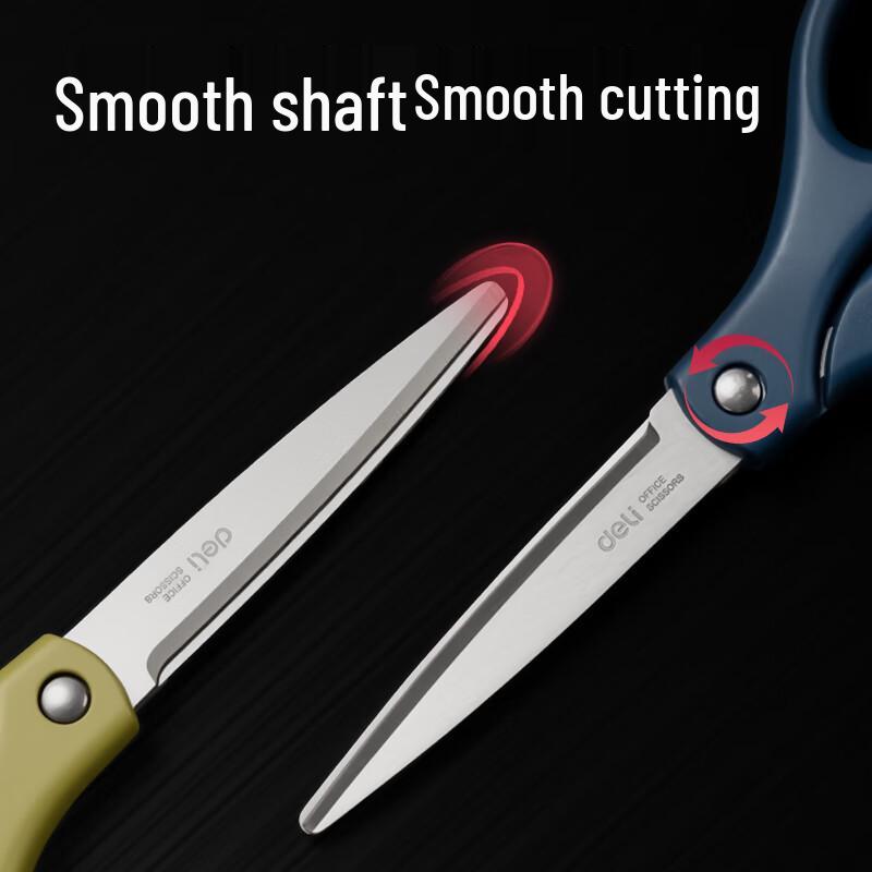 Deli Ergonomic Office & Craft Scissors 180mm