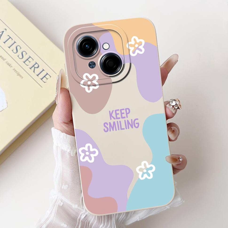 Чехол для Tecno Spark Go 1 Go1 Милый Мультяшный Чехол Мягкий Силикон Fundas Чехол для Телефона Для Tecno SparkGo Spark Go 2025 Задняя Крышка Capa