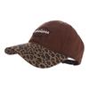 Adjustable Embroidered Baseball Cap Sunshade Y2k Peaked Cap Fashion Leopard Baseball Hat  Girls