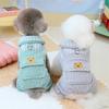 Autumn and Winter Dog Sleeping Jacket Four Legged Cotton Coat Teddy Bear Small Dog Cat Pet Clothes Dog Pajama Jumpsuit