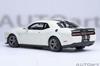 AUTOart Dodge Challenger SRT Super Stock 2023 Black Stripe Finished Model 71766 1/18 (White/Carbon [KNUCKLE WHITE])