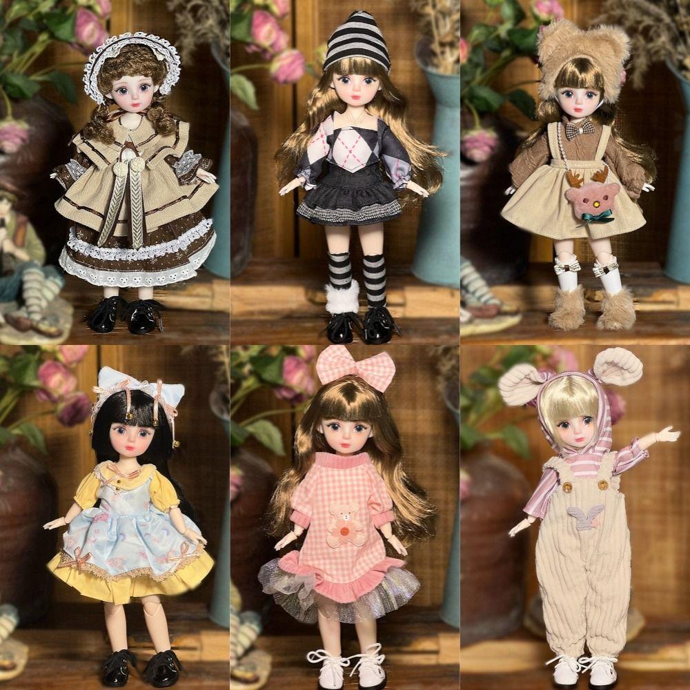 С одеждой обувью BJD кукла с париком макияж DIY игрушки милый лучший подарок для девочек дети