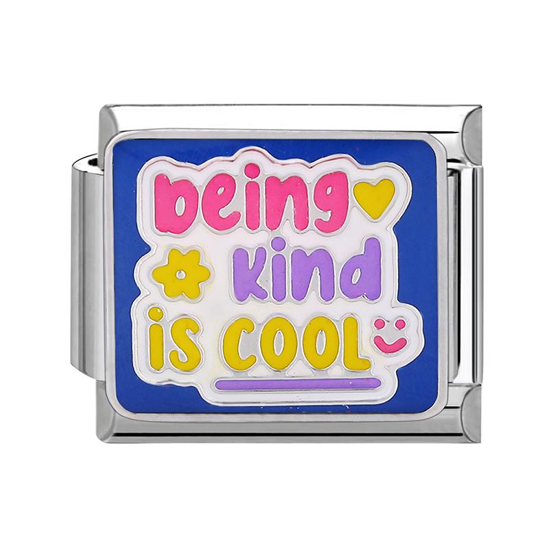 Синяя Ночь Звездное Небо Луна Звезда Кошки Собака Сердце Бабочка Итальянские Шармы-Звенья Подходят для 9мм Браслета из Нержавеющей Стали Женщины DIY Изготовление