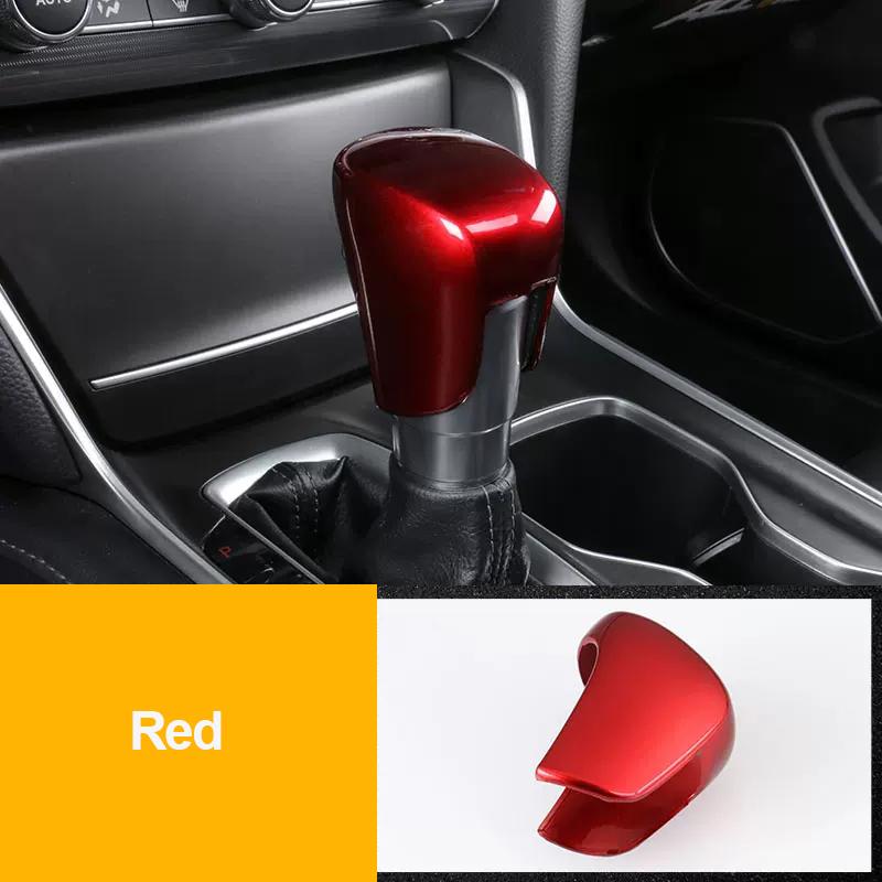 ABS карбоновая Автомобильная ручка переключения передач, крышка ручки переключения передач, накладка, наклейка для Honda Accord X 10th 2018-2022, аксессуары