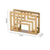 12*8.5*3.2 CM Light Luxury Vertical Napkin Holder Creative Paper Holder  Living Room