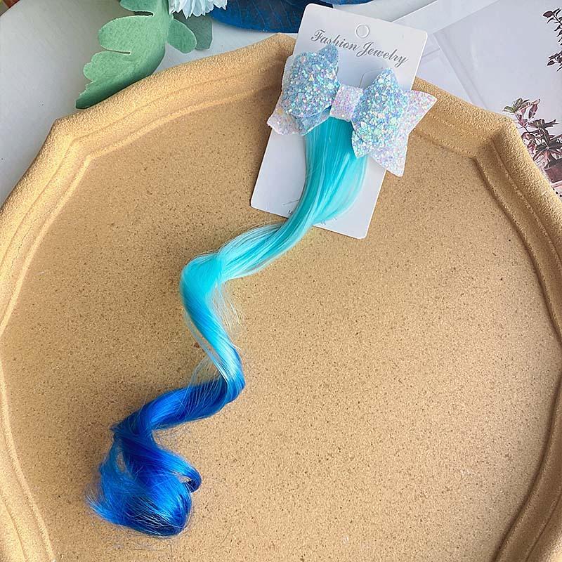 1 пара, милая заколка для девочек, детская заколка для волос, мультяшная веревка для волос, аксессуары, детский парик, веревка для волос, головной убор