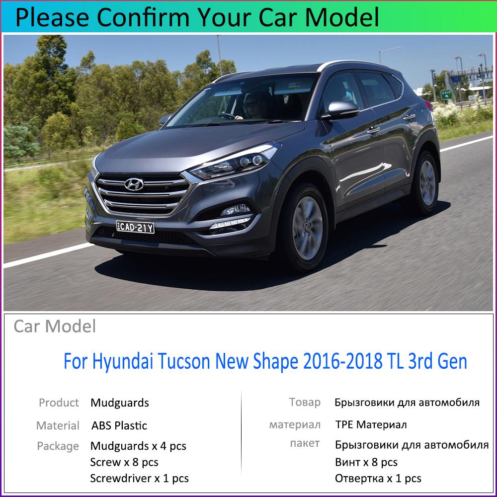 Для Hyundai Tucson 3 TL 2016 ~ 2017 2018 крыло брызговики брызговик автомобиля
