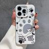 Ins ветер кошачья лапа котенок подходит для Apple 16plus чехол для мобильного телефона iPhone15promax противоударный 15 матовый 14