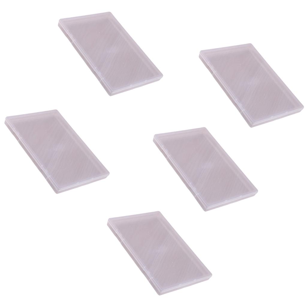 5 шт. Штабелируемый плоский ящик для хранения принадлежностей для рукоделия и документов Прозрачные органайзеры Прозрачный держатель для писем и бумаги