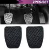 2 шт. Накладка на педаль тормоза и сцепления для Nissan Qashqai 2007 2008 2009 2010 2011 2012-2016 Резиновые автомобильные аксессуары 46531JD00A