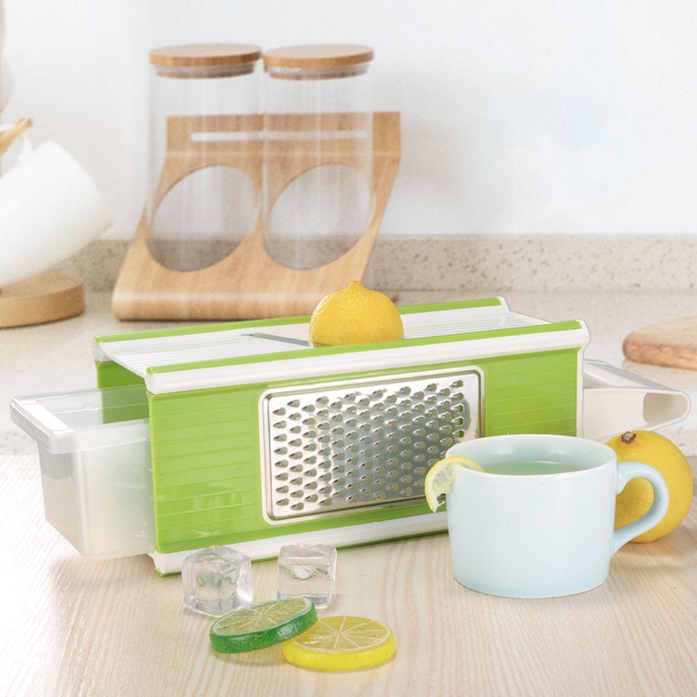 5 in 1 Vegetable Chopper with Container Vegetable Grater Potato Slicer Kitchen Gadgets