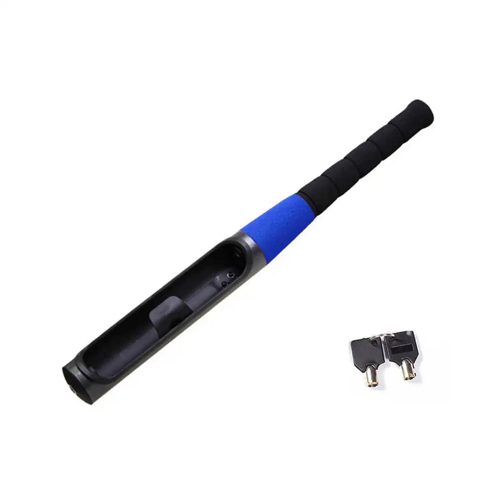 Противоугонный поворотный замок на руль автомобиля, автомобильные замки на руль, защитный замок, инструменты в стиле бейсбольной биты с ключами, аксессуары