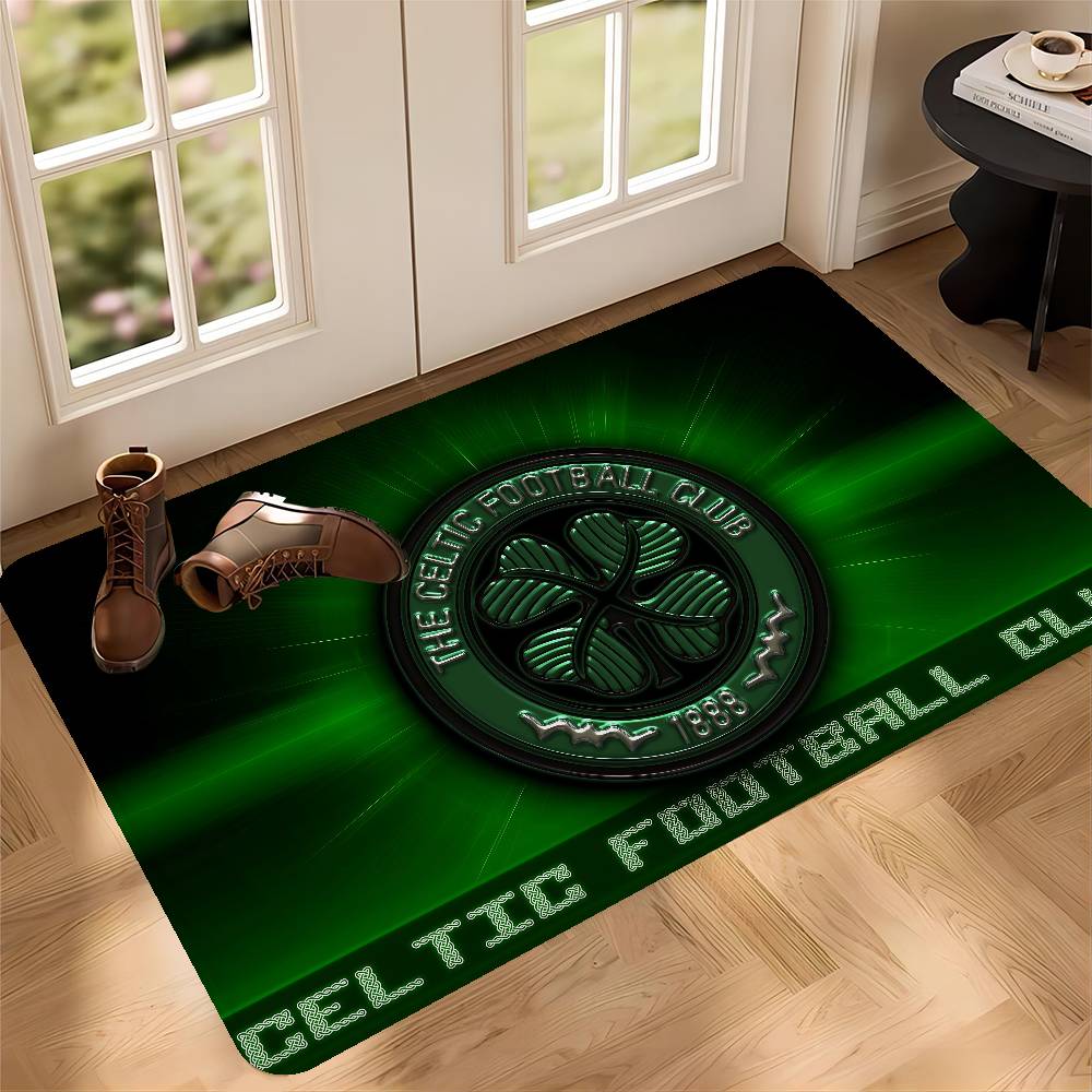Коврик для входной двери C-Celtic Fc, скандинавский стиль, для спальни, гостиной, домашний, балконный, противоскользящий, современный декор для дома