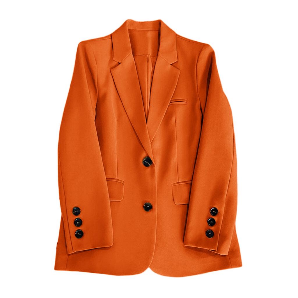 Женские модные жакеты с длинным рукавом на одной пуговице, элегантные женские блейзеры в деловом повседневном стиле