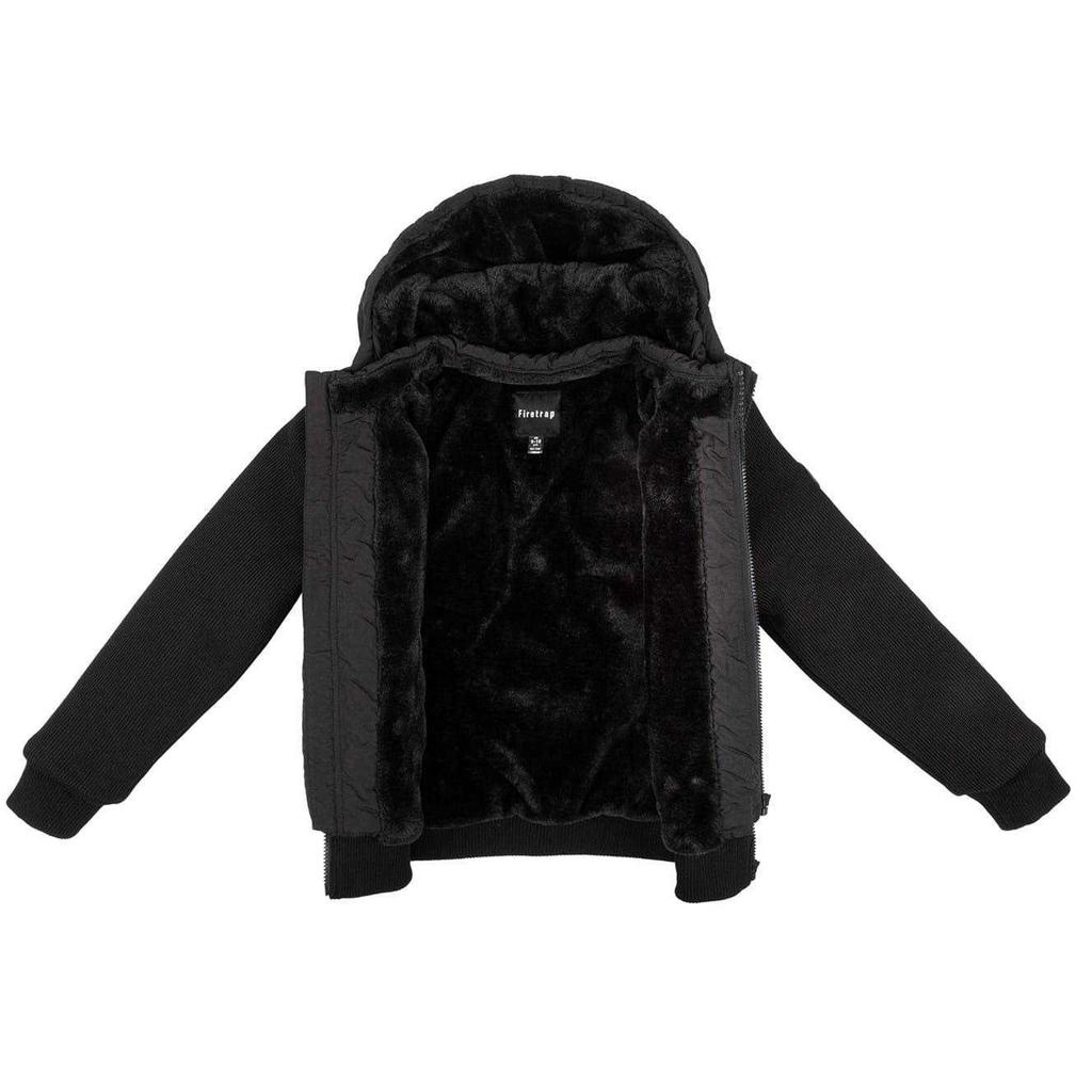 Firetrap Boys Sartorial Quilted Hooded Jacket