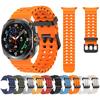 Морской ремешок для Samsung Galaxy Watch Ultra 47 мм Спортивный силиконовый ремешок-браслет для GalaxyWatch Ultra Аксессуары для ремешка часов 2028
