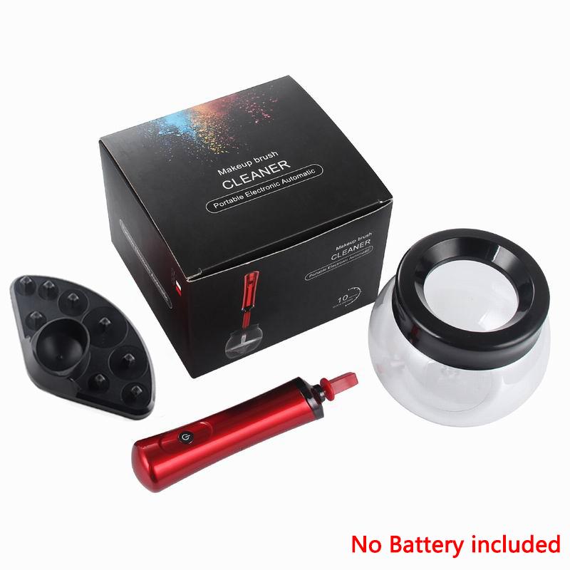 Профессиональный очиститель кистей для макияжа Быстрая стирка и сушка Кисти для макияжа Очистка кистей для макияжа Инструменты и машина
