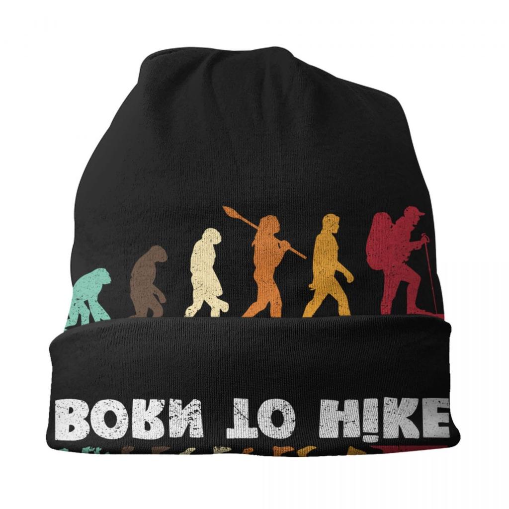 Шапки с капюшоном для рожденных в походах, крутая вязаная шапка для женщин унисекс, теплые зимние шапки для горных туристов, походные шапки с черепами