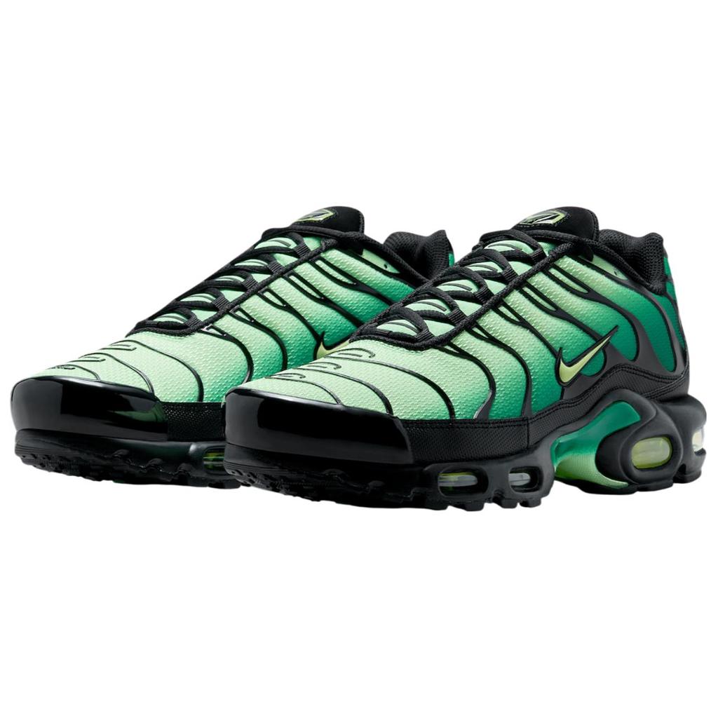 Nike Air Max Plus Мужские Vapor Green Malachite Black Light Lemon Twist Видимая воздушная подушка Ретро Беговые Кроссовки для образа жизни DM0032-301