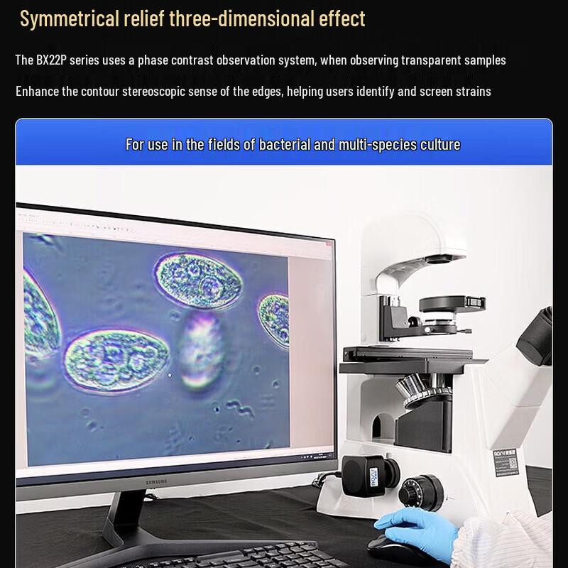 AOSVI BX22P-3M180 Digital Biological Microscope