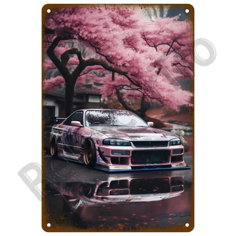 Плакат из жести Декоративные тарелки Наклейки на стену Паб Гараж Домашний декор Автозапчасти Винтажные Запчасти для автомобилей Сервис Металлическая вывеска Искусство