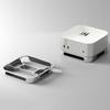 Desktop Stand Computer Riser Dustproof Base Heat Dissipation Bracket Aluminum Alloy Cooling Holder Dock for Mac mini M4/M4 Pro