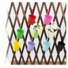 Hanging Planter Flower Holders with Detachable Hooks for Indoor Outdoor Garden Balcony Fence Railing Decoration