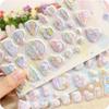 Милые 3D стикеры Sumikko Gurashi 2 шт. - Объемный декор для скрапбукинга, DIY-журнала, школьных принадлежностей и подарков