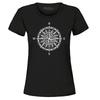 Compass Traveling North South East West Women's T-Shirt Vacation Shirts