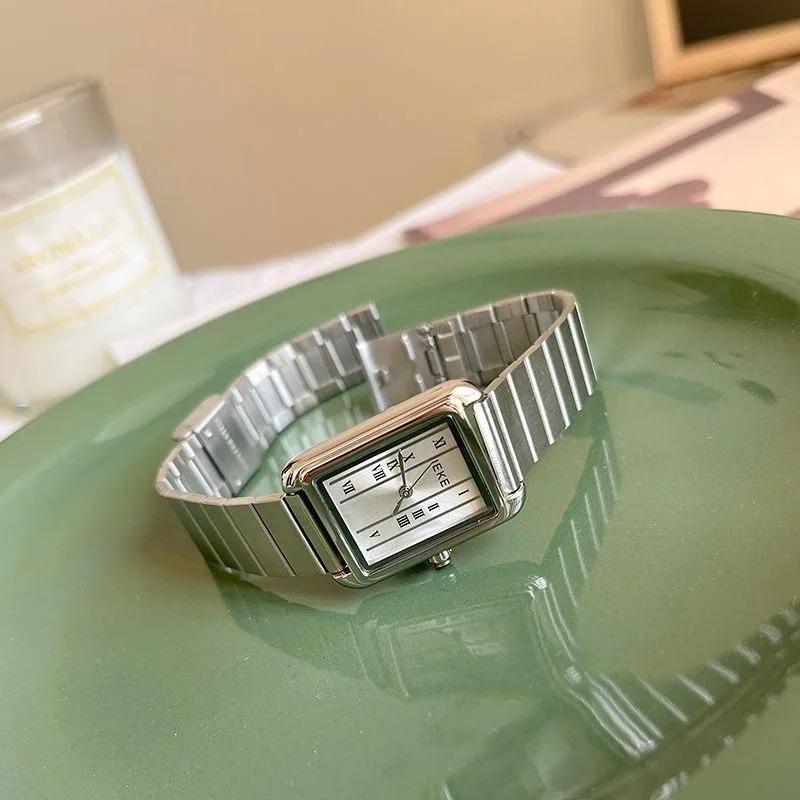 Женские кварцевые часы, роскошные овальные часы в форме тонна, винтажные римские цифры, золото, серебро, сталь, Orologio Reloj, женские наручные часы