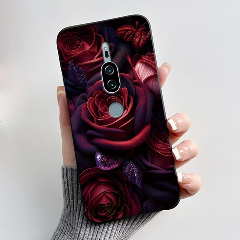 Для Sony Xperia XZ2 Premium SO-04K SOV38 XZ2Premium Чехол Роскошный Милый Крутой Мальчики Девочки Черный Мягкий Силикон Задняя Крышка TPU Корпус