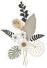 Iron Wall Panel Bouq 71X4X96.5 Cm
