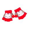 Toddler Half Finger Gloves Cartoon Warm Gloves Knitted Mittens Winter Thick Gloves Indoor Gloves for Little Girls Boy