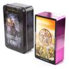 Witches Tarot In A Tin Metal Box Tarot Deck with PDF Guide Book Divination Fate Cards