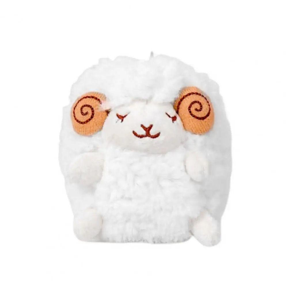 Lamb Mini Sheep Plush Keychain Mini Sheep Soft Lamb Doll Ornament Sheep Plush Pendant  Decoration