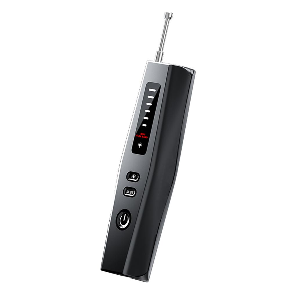Portable Wireless Camera Detector RF Detector GPS Tracker 6 Level Sensitivity Adjustment Built in Battery Infrared
