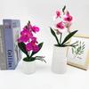 Faux Butterfly Orchid Plant With Plush Material Wedding Decor Props Photography