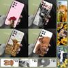 Милый чехол с шотландской коровой для Oppo A18 A38 A58 A78 A98 A79 A40 A60 A80 A16 A76 A96 A15 A74 A94 A54 A77 A17