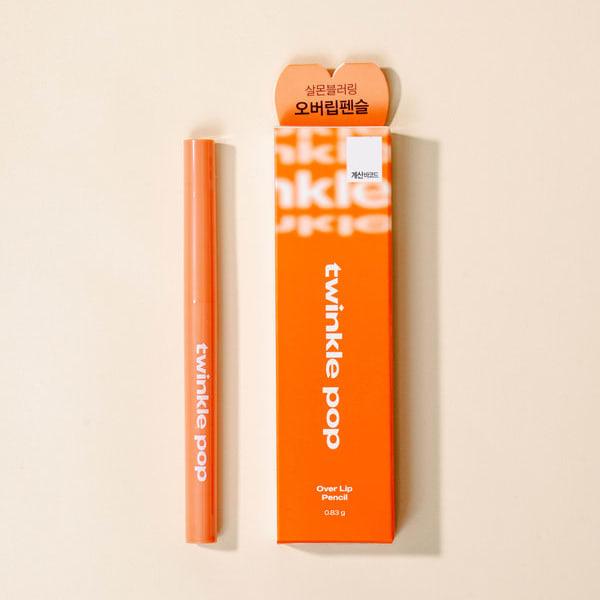 Twinkle Pop Over Lip Pencil Warm Salmon