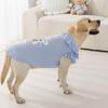 Весенне-летняя одежда для больших собак, жилет с кружевным воротником в стиле принцессы, для золотистого ретривера, лабрадора, средней и крупной породы, одежда для питомцев