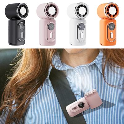 Портативный вентилятор с клипсой Ручной мини-вентилятор USB-перезаряжаемый Вентилятор для охлаждения лица и тела Персональный вентилятор для улицы Офиса Путешествий Летнее устройство охлаждения