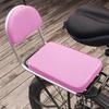 Bicycle Rear Back Seat Cushion with Backrest Waterproof Simple Installation Universal Soft Thick Sponge Seat Cushion