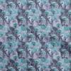 Cotton Poplin Blue Fabric Abstract Floral Sewing Fabric By The Yard Printed Diy Clothing Sewing Supplies 42 Inch