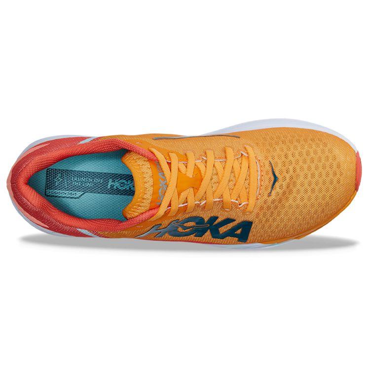 HOKA One One Rocket X Comfortable Fabric Shock Absorption Slip Resistant Durable Lightweight Low Top Running Shoes Men Running Shoes 1113532-RYCM
