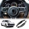 Car Steering Wheel Shift Paddle Shifter Extend Shifter Sticker For Porsche Panamera Macan 718 911 918 Spyder Cayenne Car Styling