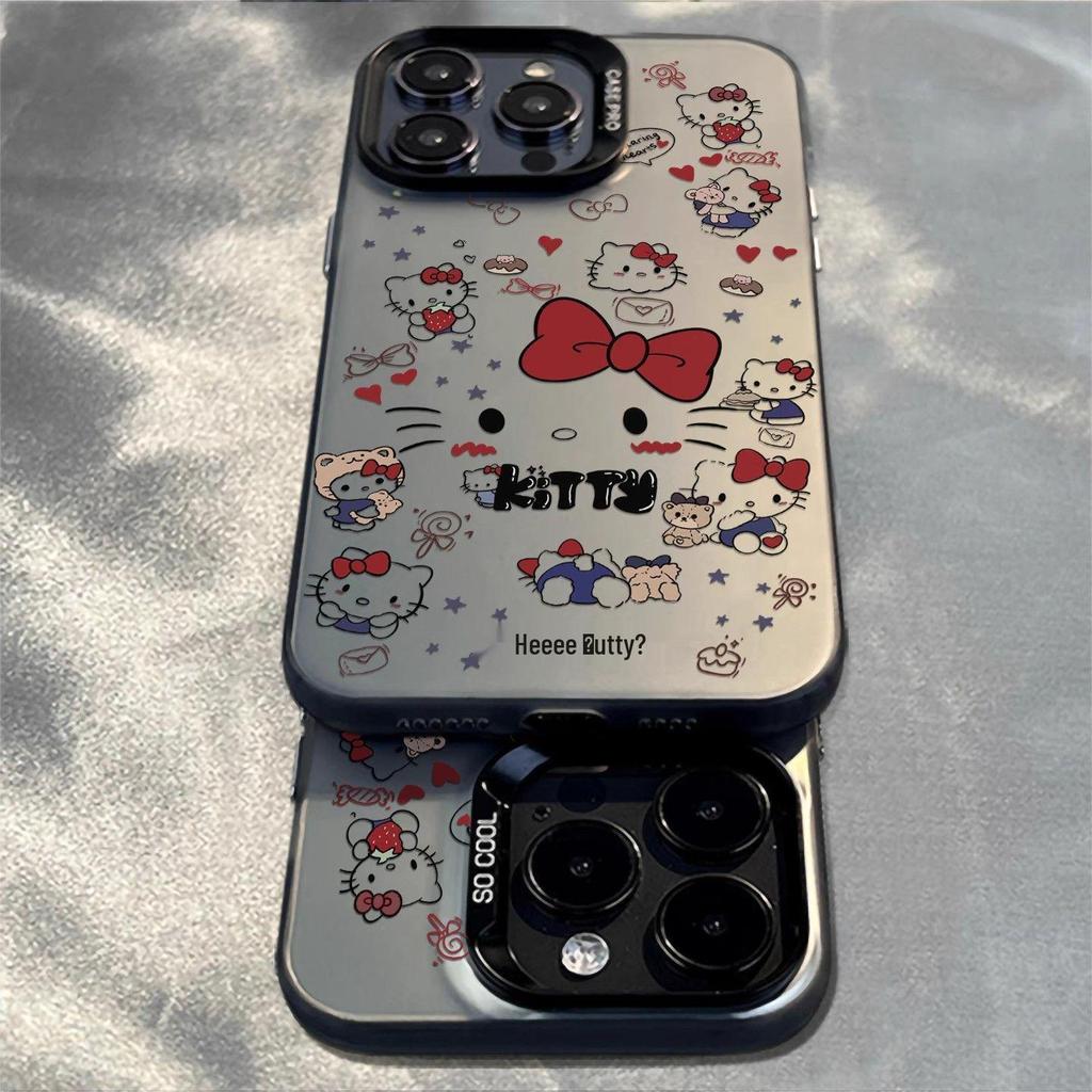 Художественный чехол Hello Kitty для Apple iPhone 17 Pro Max, 16 Plus и 15