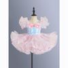 Toddler White Ballet Tutu Dress Girls Jazz Dance Tutu Kids Dance Clothes