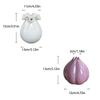 Modern Onion Ceramic Vase Minimalist Flower Pot Desktop Ornament Garlic Shape Vase  Dried Flower